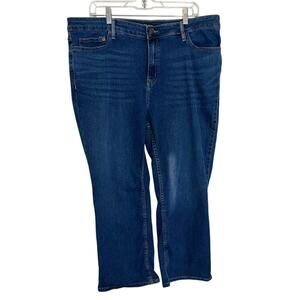 Calvin Klein Jeans Women's High Rise Skinny Jeans - Malibu Blue - Size 18